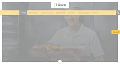 Desktop Screenshot of lieken.de